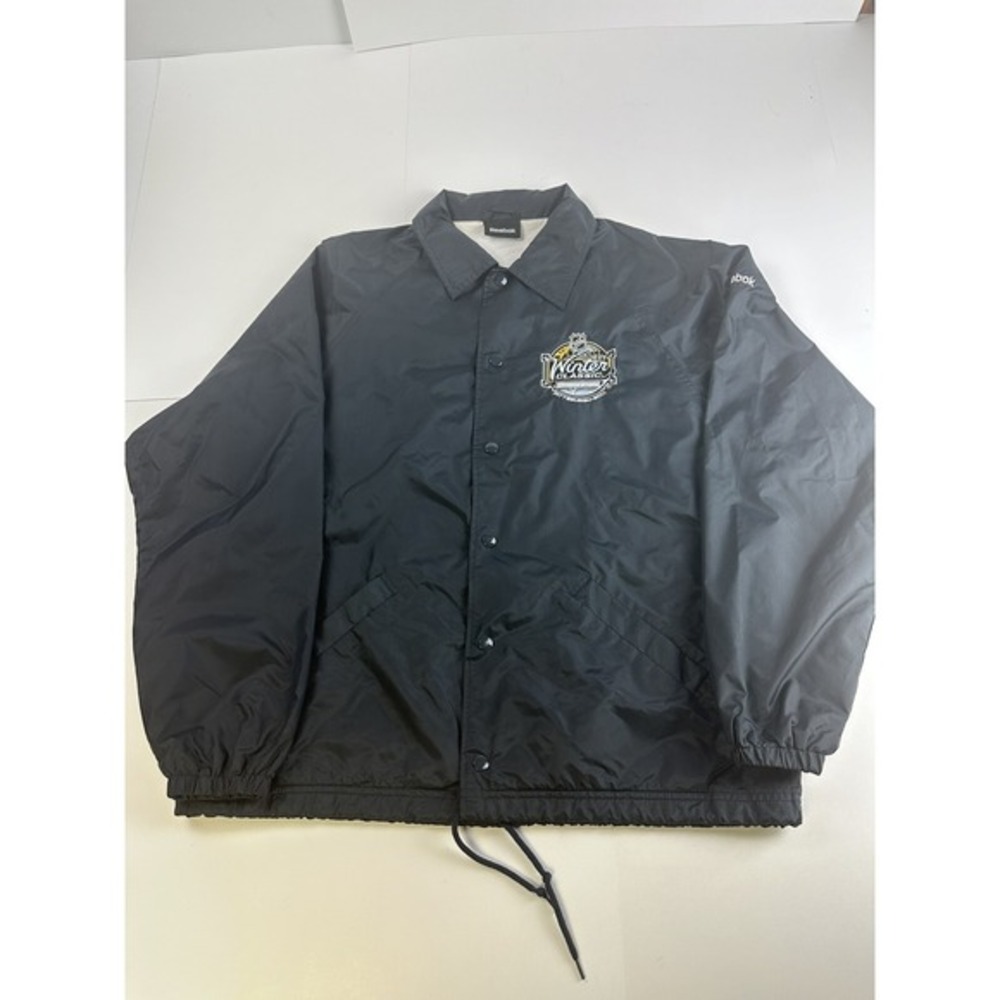 NHL Reebok 2011 Winter Classic Windbreaker‎ Jacket Men's M Pittsburgh Penguin